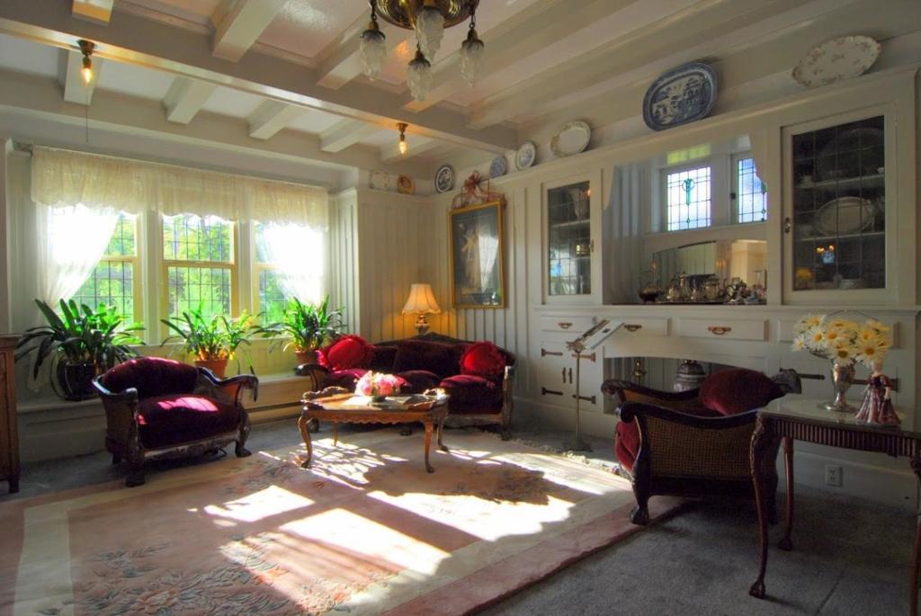 مبيت وإفطار فكتوريا Trutch Manor الغرفة الصورة